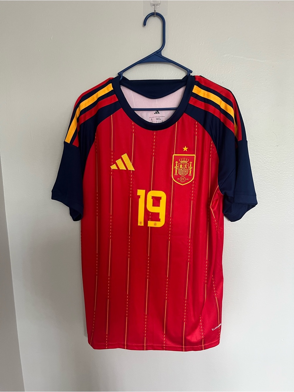 Adidas Spain World Cup Jersey Lamine Yamal Size Large NWT